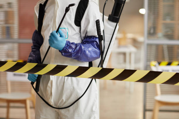 Professional Crime Scene Cleanup technician working in Bancroft, WI
